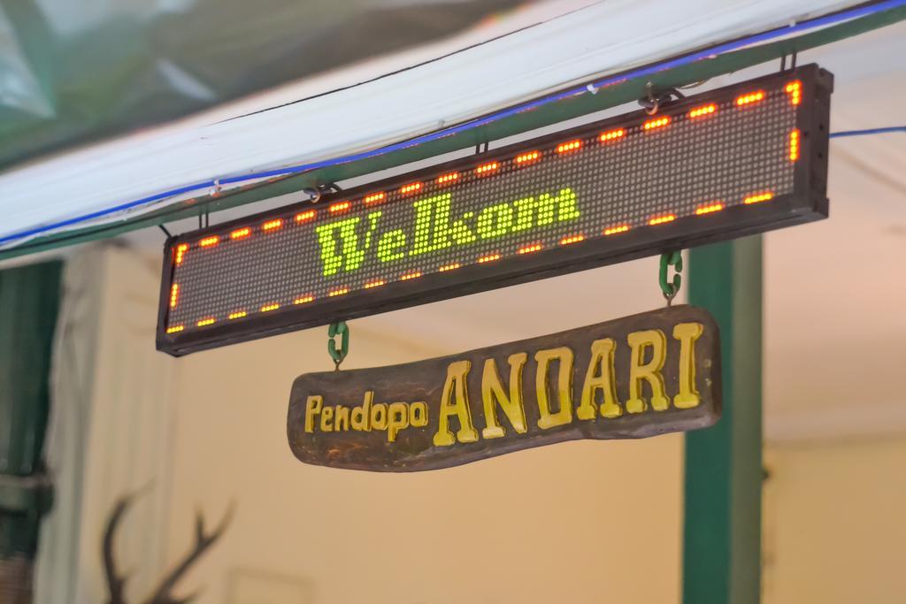 Pendopo Andari Homestay Yogyakarta Eksteriør billede